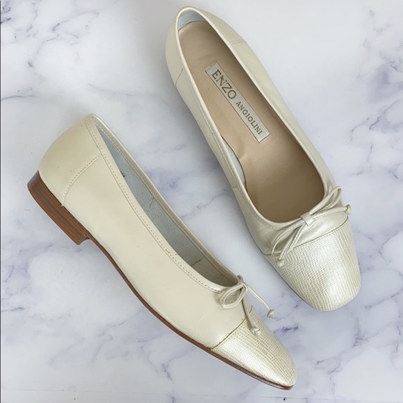 Enzo Angiolini Shoes - Enzo Angiolini Pearly White Loafer 9 🌿